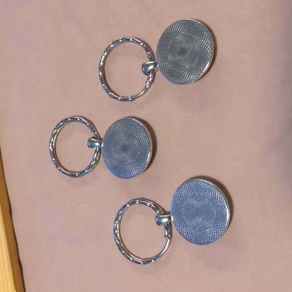 3 different color God 1" round keychains great for Gifting nwot - Picture 5 of 5